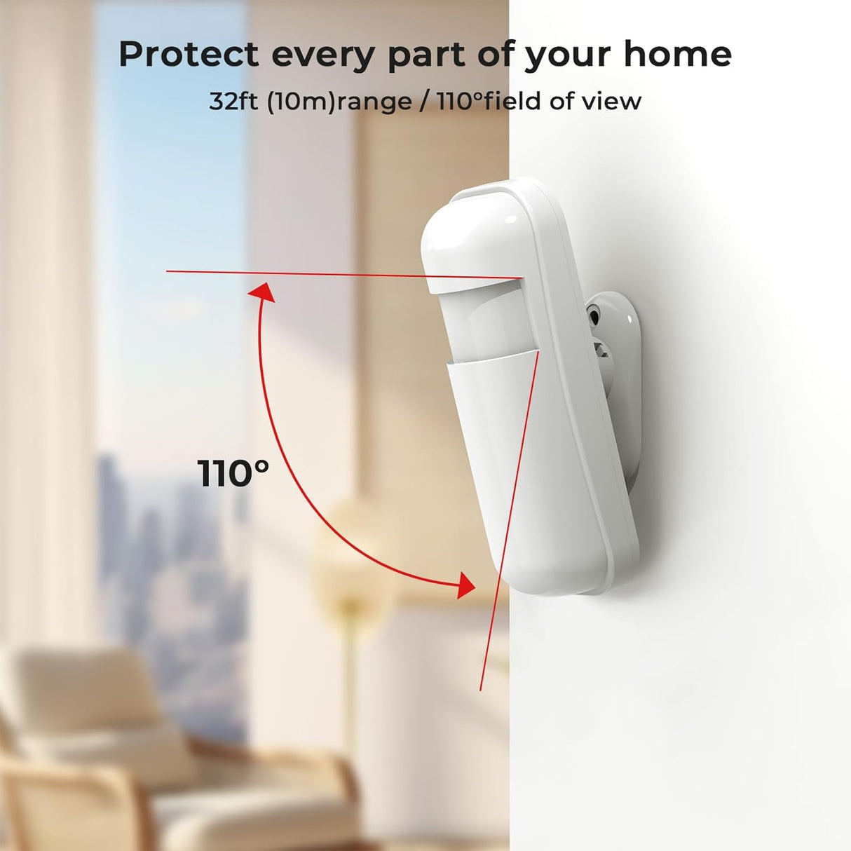 Home Security Alarm System – WiFi/GSM, Alexa Compatible, No Monthly Fees RFID
