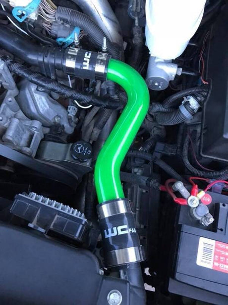 Wehrli 06-10 Chevrolet 6.6L LBZ/LMM Duramax Upper Coolant Pipe - Flat Black