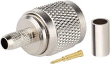 TNC Male Connector Male Plug Crimp Connector TekShack