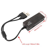 USB-A/C Multimeter Tester – 7-Mode LED Display PD QC 3.0 TekShack