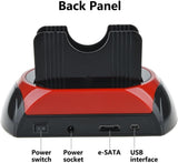 TCC-S862-US Hard Drive Docking Station USB 2.0 Dual Slot SATA IDE with Card Reader Tccmebius