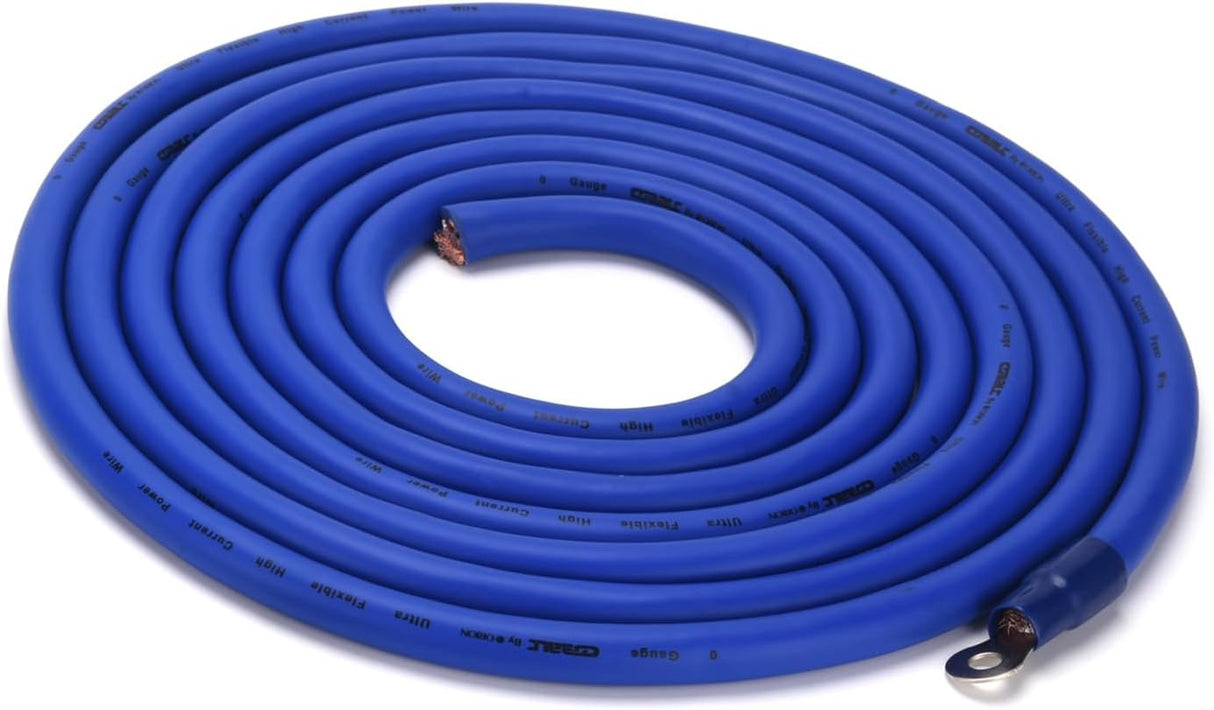 Orion COKIT0 0 AWG Complete Amplifier Wiring Kit Soft Rubber Orion