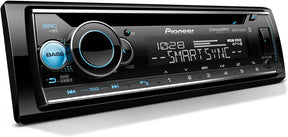 Pioneer DEH-S6220BS Single DIN CD Receiver with Bluetooth, Amazon Alexa & Detachable Faceplate Pioneer