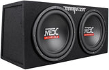 MTX TNE212D Dual 12in Sealed Enclosure (No Amplifier) MTX