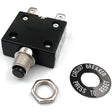 15 Amp Push Button Thermal Circuit Breaker 12-50V DC 125-250V Volt AC 15A TekShack