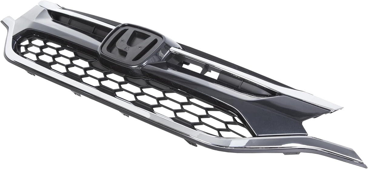 2015-2016 Honda CR-V Front Bumper Grille Replacement Black Chrome