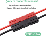 40PCS (20Pair) 45Amp Power Battery Connectors TekShack