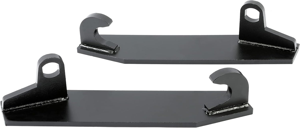 Weld-On Steel Tractor Mounting Brackets for Loaders Pair