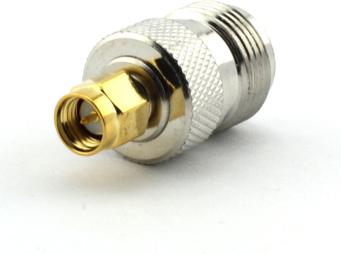 N Female to SMA Male RF Coaxial Adapter TekShack