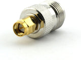 N Female to SMA Male RF Coaxial Adapter TekShack