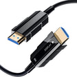 8K HDMI 2.1 Fiber Optic Cable 150ft 48Gbps Ultra High Speed TekShack