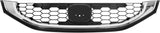 Honeycomb Front Grille Replacement Compatible with 2013-2015 Honda Civic Sedan