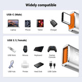 10Gbps/120W USB-C to USB 3.1 Adapter – Type-C Male to USB-A Female TekShack