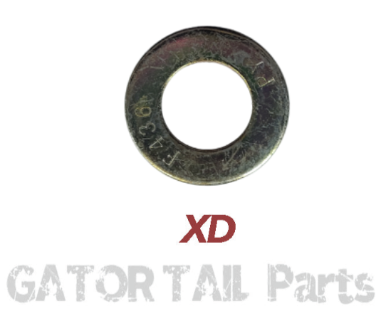 5/8 Flat Washer - F436 - Yellow Chromate GatorTail