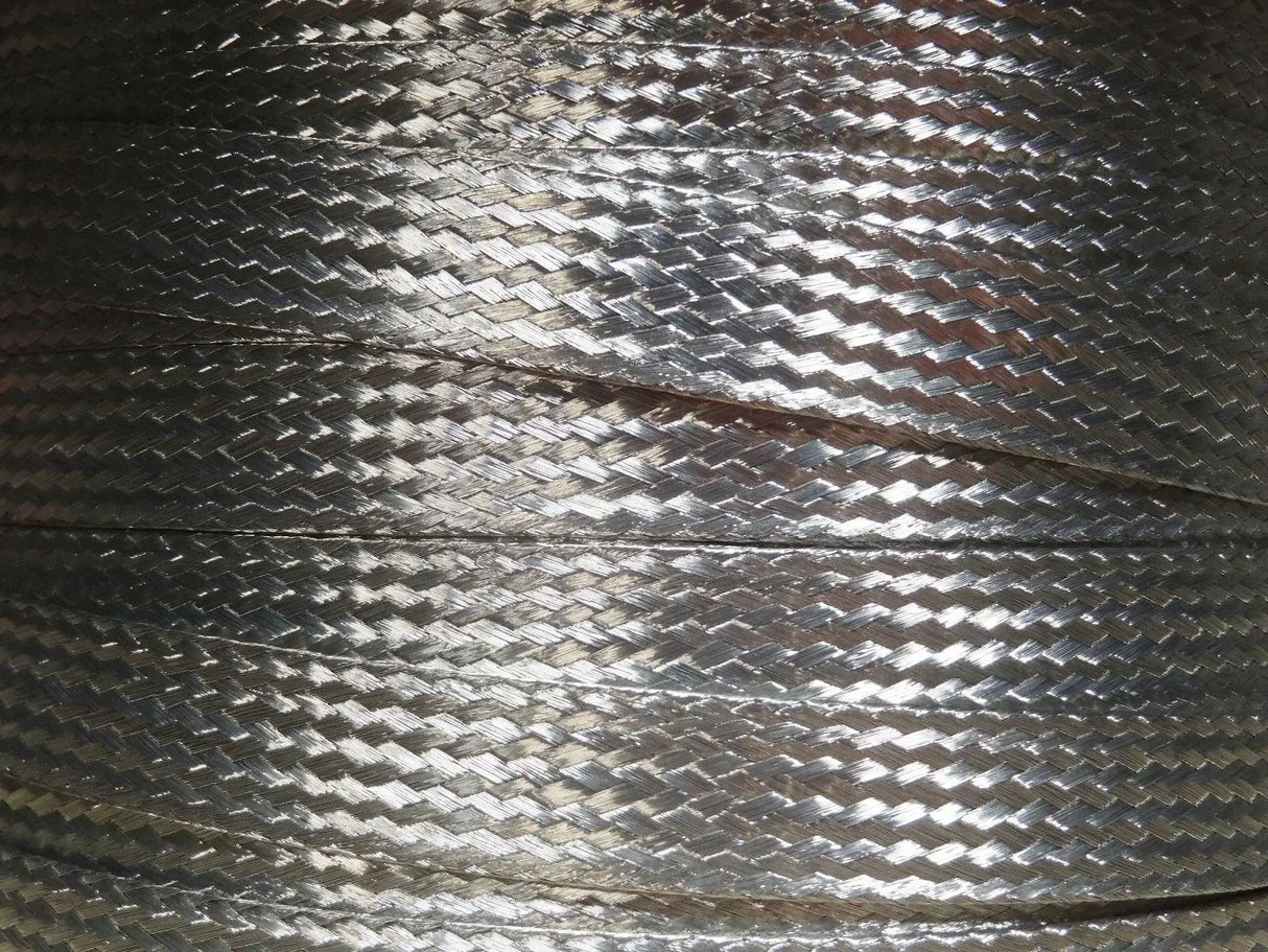 250 FEET ON A REEL 1/2 BRAIDED GROUND STRAP GROUNDING Tinned Copper Flat Braid Copper