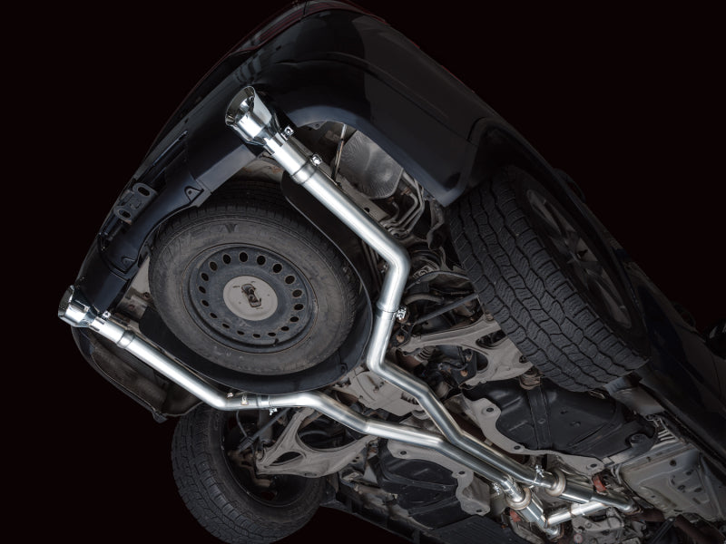 Échappement AWE Tuning 11-24 Dodge Durango 5.7L Track Edition avec embouts chromés argentés