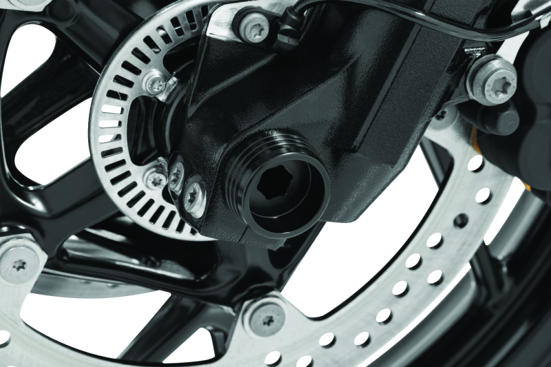 Curseur d'essieu avant Kuryakyn Lodestar noir