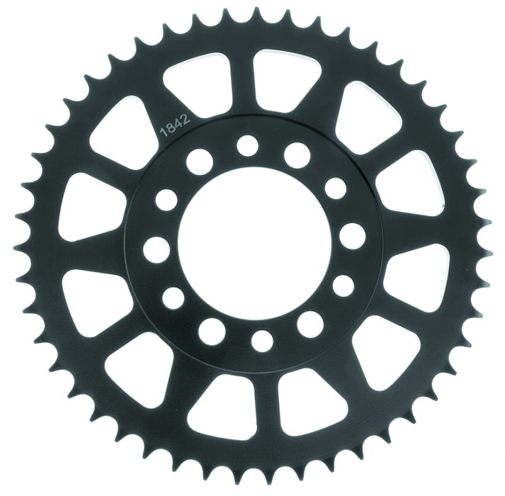 BikeMaster Yamaha Rear Steel Sprocket 428 49T - Black