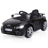 Licensed 12V Audi TT RS Electric Ride-On Car with Remote Control and MP3 Player for Kids