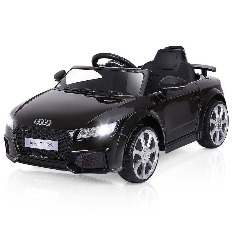 Licensed 12V Audi TT RS Electric Ride-On Car with Remote Control and MP3 Player for Kids