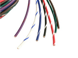 AUTOMOTIVE WIRE - 12 GAUGE GA HIGH TEMP GXL WIRE 7 STRIPED COLORS - 25' EA U.S.A