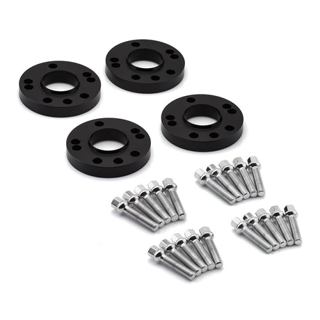 1981-1988 Volkswagen Scirocco 4x100 5x100 57.1 Hubcentric Wheel Spacers Extended Lug Nuts - Set of 4