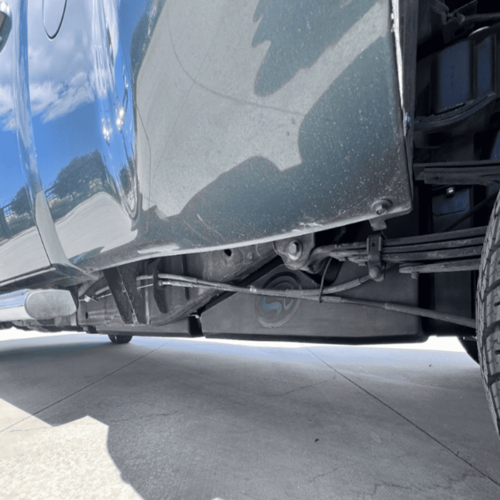 S&B 64 Gallon High-Capacity Fuel Tank for 2011-19 Chevy Silverado 2500/3500 and GMC Sierra 2500/3500 Crew Cab Long Bed 6.6L S&B