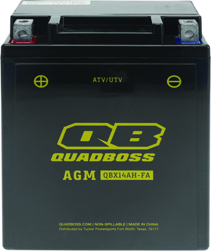 QuadBoss 11-12 Arctic Cat 350 Maintenance-Free AGM Battery