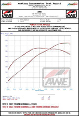 AWE Tuning 2023+ Toyota GR Corolla Track-to-Touring Conversion Kit