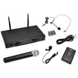 Pyle® VHF Dual-Channel Wireless Microphone Receiver System TekShack