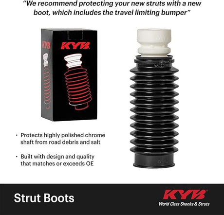 Amortisseurs et jambes de force KYB Soufflet de jambe de force arrière 13-19 Ford Escape