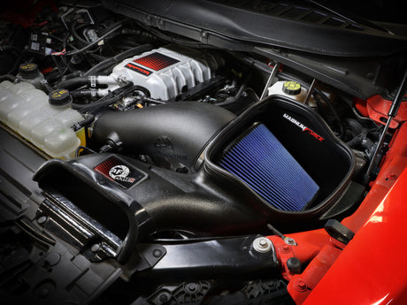 Système d'admission d'air froid aFe 23-24 Ford F-150 Raptor R FORCE Stage 2 avec filtre Pro 5R