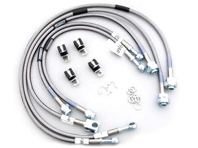 Russell 672440 Braided Stainless Steel Brake Lines, 2001-2007 GM 6.6L Duramax LB7 LLY LBZ Russell Performance
