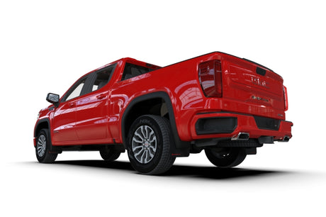Rally Armor 19-25 GMC Sierra 1500 AT4 Black UR Mud Flap w/ Red Logo
