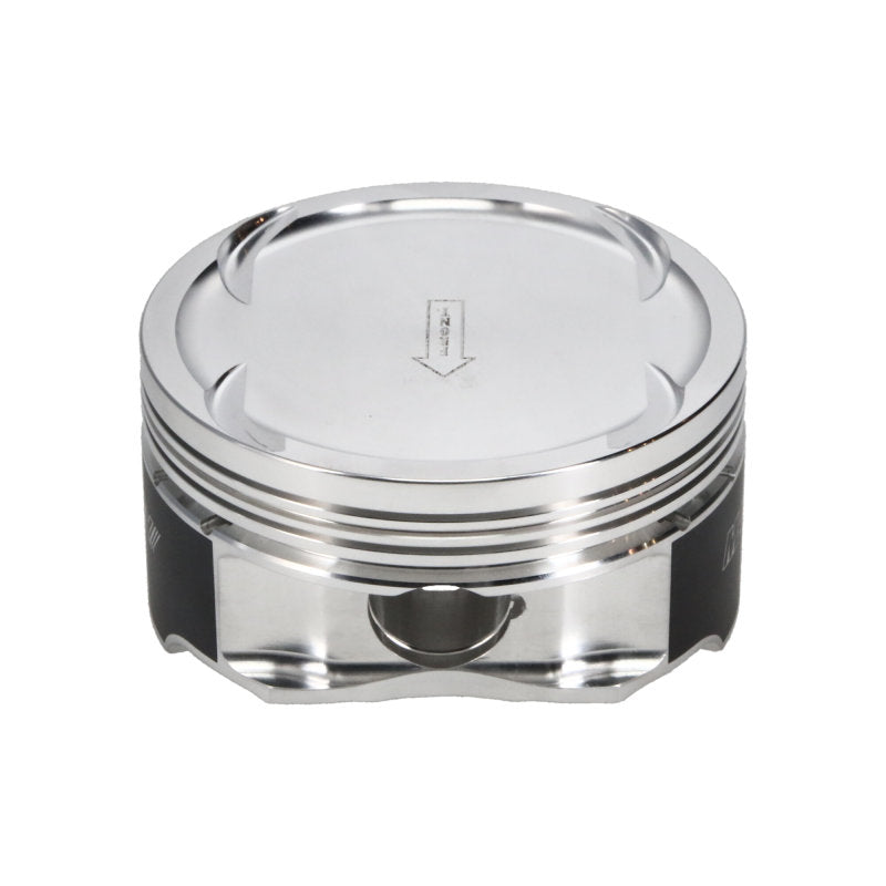 Manley 03-07 Nissan 350Z/Maxima 81,4 mm Stroker 96,00 mm + 0,5 mm Alésage 8,5:1 Ensemble de pistons à cuvette avec segments