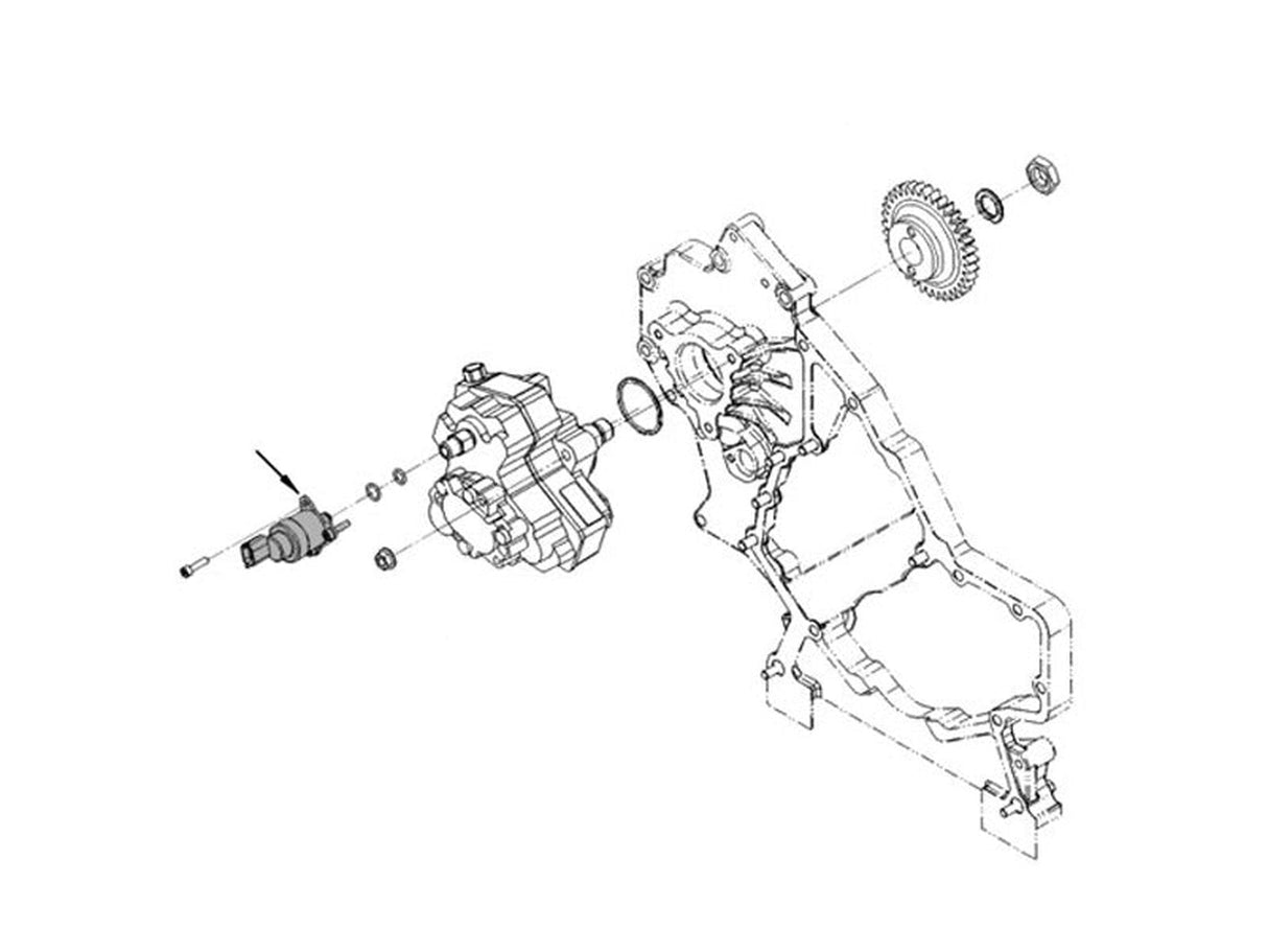 68005241AA OE Fuel Control Actuator, 2007.5-2024 Dodge Ram 6.7L Cummins Cummins OEM