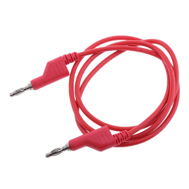 4mm Red Banana Plug to Banana Plug Test Leads TekShack