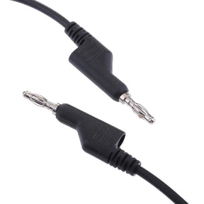 4mm Black Banana Plug to Banana Plug Test Leads TekShack