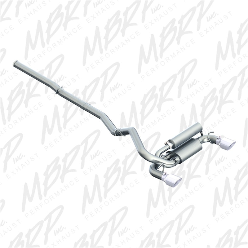 MBRP 2016+ Ford Focus RS 3in Dual Outlet Cat-Back Exhaust T409 SS