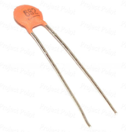 6.8nF Ceramic Capacitors 4-Pack - 682 Code 50V Rating TekShack