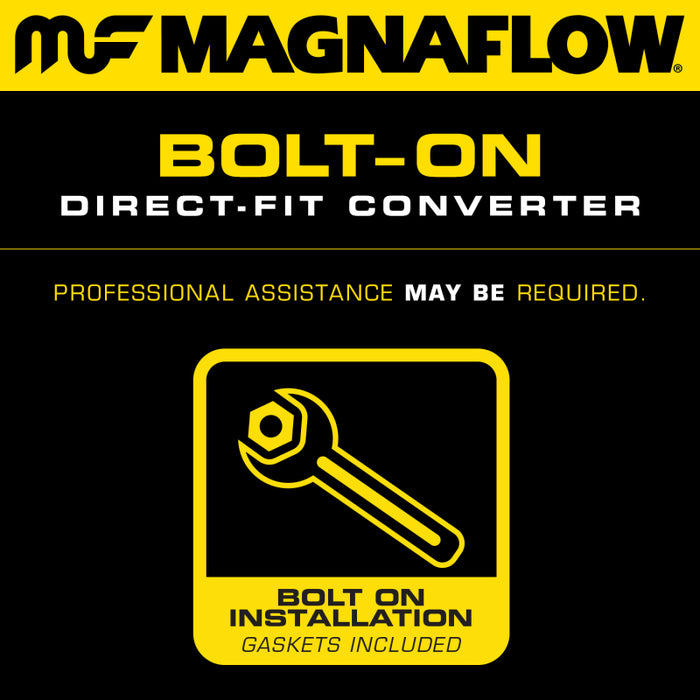 MagnaFlow Conv DF GM 89 92 (tube de 2,5 po)