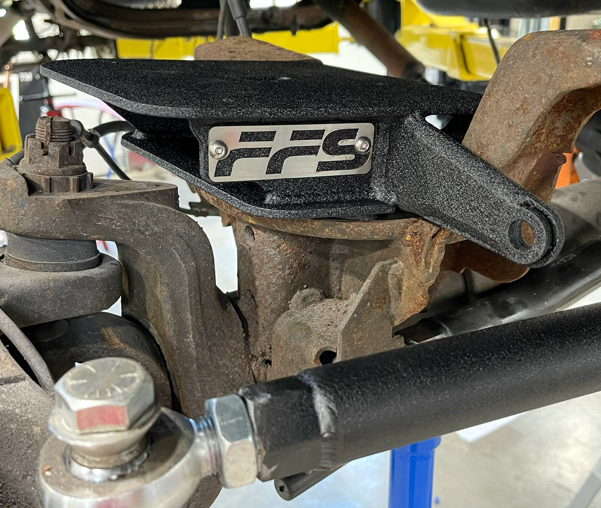 94-02 2nd Gen Ram Front Axle Bag Mount Far From Stock