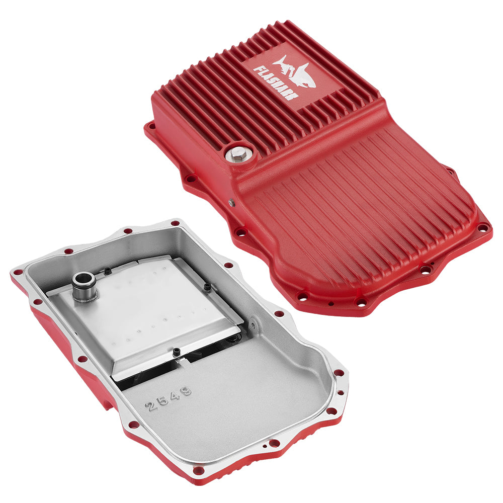 8HP70 Transmission Pan for 2013-2025 Ram Pickup 1500/2500/3500 2015–2022 Dodge Charger/Challenger 6.4/5.7/3.0 V8 Flashark
