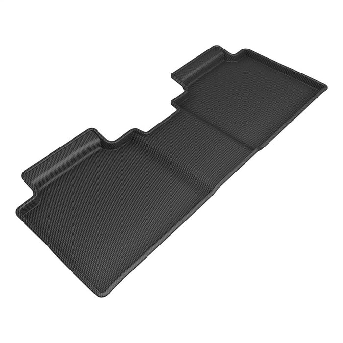 Tapis de sol noir Toyota BZ4X Kagu 3D MAXider 2023 - Rangée 2