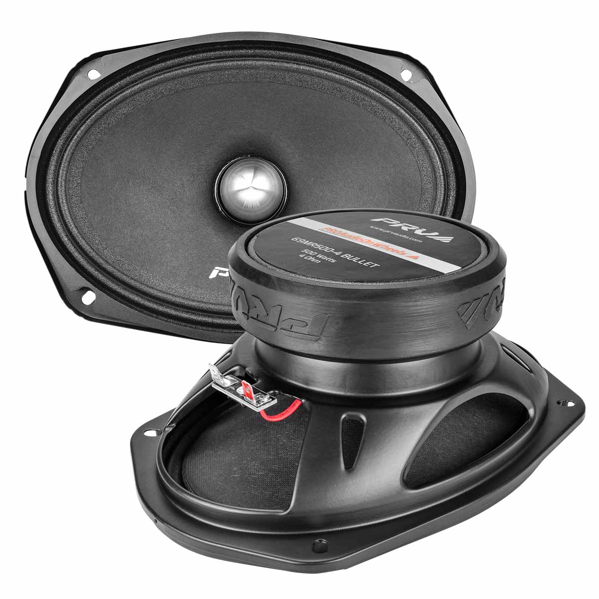 PRV Audio 69MR500-4 BULLET 500W Midrange Speaker (Single) PRV Audio