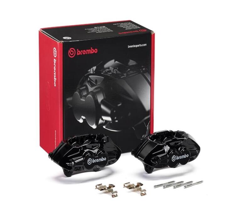 Étriers de frein avant hydrauliques Brembo OE 16-21 BMW M2/17-18 M3/17-20 M4/14-16 M235i X-Style - Noir