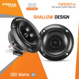 PRV Audio Bundle (2) 6MR420-4 6.5" Midrange Speakers & (2) TW500Ti-4 Pro Tweeters PRV Audio