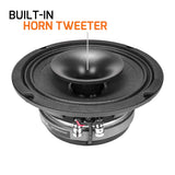 PRV Audio 6CX380-4 SLIM | 6.5" 380W RMS Coaxial Speaker (Single) PRV Audio