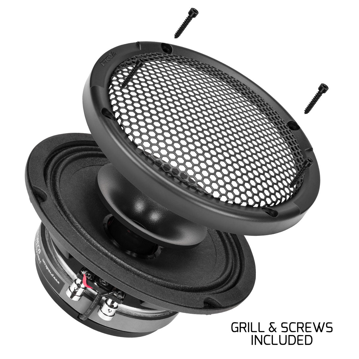 PRV Audio 6CX380-4 SLIM | 6.5" 380W RMS Coaxial Speaker (Single) PRV Audio