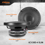 PRV 6CX380-4 SLIM Coaxial PRV Audio